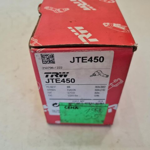 CITROEN JUMPY FIAT SCUDO KOŃCÓWKA DRĄŻKA KIEROWNICZEGO TRW JTE450