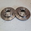 FORD FIESTA I II TARCZE HAMULCOWE KOMPLET TEXTAR 98200027201