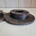 FORD FIESTA ORION III TARCZE HAMULCOWE KOMPLET SAMKO F1281P