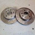 MERCEDES KLASA V VITO 638 TARCZE HAMULCOWE KOMPLET SAMKO M2641V
