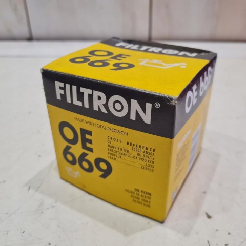 NISSAN ALMERA N16 PRIMERA P12 2.2D FILTR OLEJU FILTRON OE 669