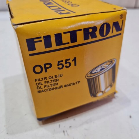 OPEL ASCONA KADETT MANTA REKORD FILTR OLEJU FILTRON OP 551