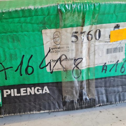 OPEL VECTRA B TARCZE HAMULCOWE KOMPLET PILENGA 5760