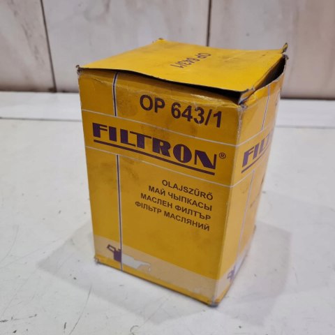 RENAULT CLIO I RAPID 1.9D FILTR OLEJU FILTRON OP 643/1