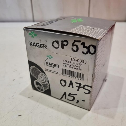 SAAB 900 9000 9-3 9-5 FILTR OLEJU KAGER 10-0033