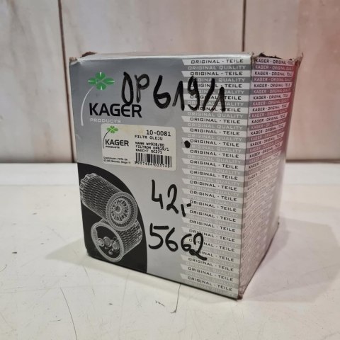 TOYOTA HIACE II III IV V VI LAND CRUISER FILTR OLEJU KAGER 10-0081