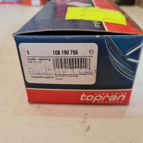 AUDI A4 B5 A6 C5 VW PASSAT B5 1.8T KRÓCIEC WODY TOPRAN 108190 AUDI A4 B5 A6 C5 VW PASSAT B5 1.8T KRÓCIEC WODY TOPRAN 108190