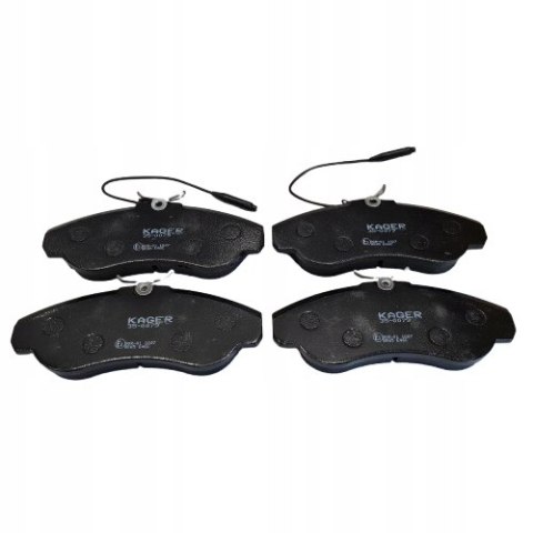 CITROEN JUMPER FIAT DUCATO PEUGEOT BOXER KLOCKI HAMULCOWE KAGER 35-0079 CITROEN JUMPER FIAT DUCATO PEUGEOT BOXER KLOCKI HAMULCOWE KAGER 35-0079