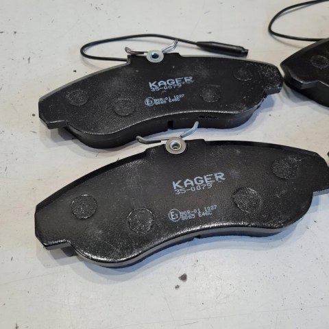 CITROEN JUMPER FIAT DUCATO PEUGEOT BOXER KLOCKI HAMULCOWE KAGER 35-0079 CITROEN JUMPER FIAT DUCATO PEUGEOT BOXER KLOCKI HAMULCOWE KAGER 35-0079