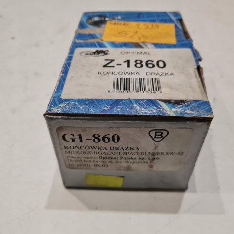 MITSUBISHI GALANT III IV KOŃCÓWKA DRĄŻKA KIEROWNICZEGO OPTIMAL G1-860