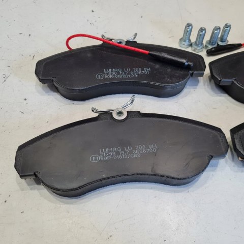 PEUGEOT BOXER CITOREN JUMPER KLOCKI HAMULCOWE BRECK 21799 00 703 10 PEUGEOT BOXER CITOREN JUMPER KLOCKI HAMULCOWE BRECK 21799 00 703 10