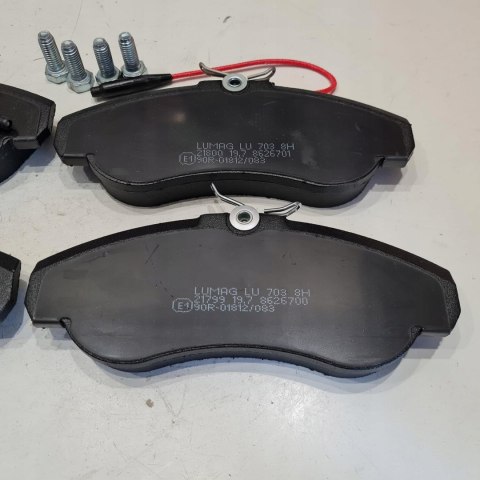 PEUGEOT BOXER CITOREN JUMPER KLOCKI HAMULCOWE BRECK 21799 00 703 10 PEUGEOT BOXER CITOREN JUMPER KLOCKI HAMULCOWE BRECK 21799 00 703 10