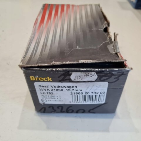 SEAT CORDOBA IBIZA II III KLOCKI HAMULCOWE BRECK 218662070200 SEAT CORDOBA IBIZA II III KLOCKI HAMULCOWE BRECK 218662070200