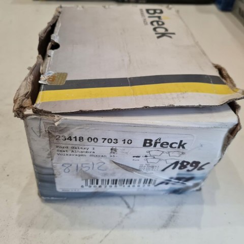 VW SHARAN SEAT ALHAMBRA FORD GALAXY KLOCKI HAMULCOWE BRECK 234180070310 VW SHARAN SEAT ALHAMBRA FORD GALAXY KLOCKI HAMULCOWE BRECK 234180070310
