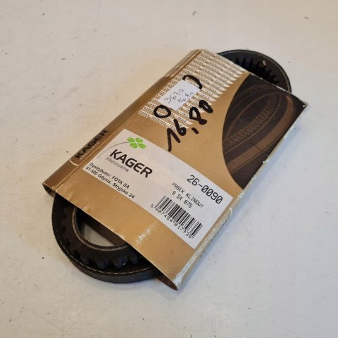 VW TRANSPORTER T3 1.6 1.7 D PASEK KLINOWY KAGER 26-0090 VW TRANSPORTER T3 1.6 1.7 D PASEK KLINOWY KAGER 26-0090