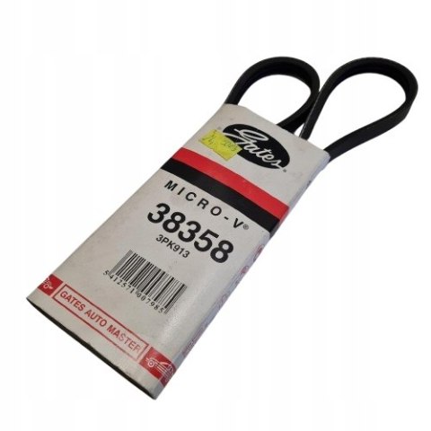 FIAT BARVO BRAVA 1.2 16V PASEK KLINOWY GATES 3PK913 FIAT BARVO BRAVA 1.2 16V PASEK KLINOWY GATES 3PK913