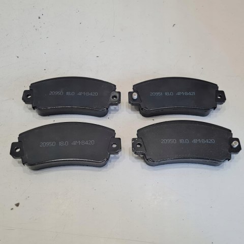FIAT PUNTO PANDA UNO KLOCKI HAMULCOWE BRECK WVA 20950 FIAT PUNTO PANDA UNO KLOCKI HAMULCOWE BRECK WVA 20950