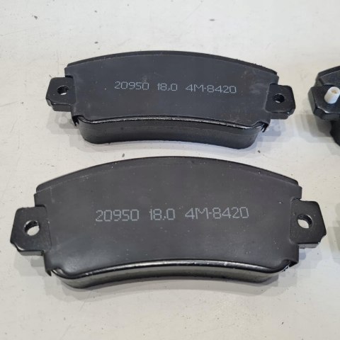 FIAT PUNTO PANDA UNO KLOCKI HAMULCOWE BRECK WVA 20950 FIAT PUNTO PANDA UNO KLOCKI HAMULCOWE BRECK WVA 20950
