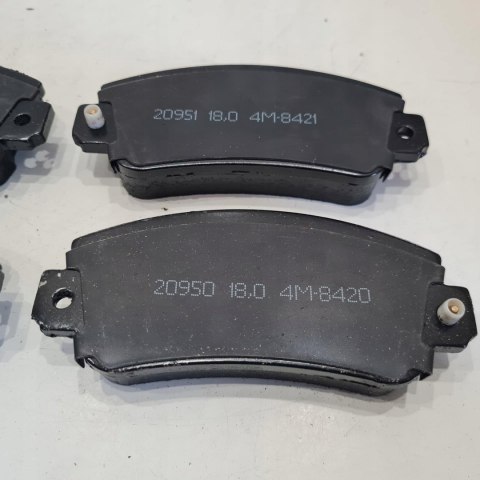 FIAT PUNTO PANDA UNO KLOCKI HAMULCOWE BRECK WVA 20950 FIAT PUNTO PANDA UNO KLOCKI HAMULCOWE BRECK WVA 20950