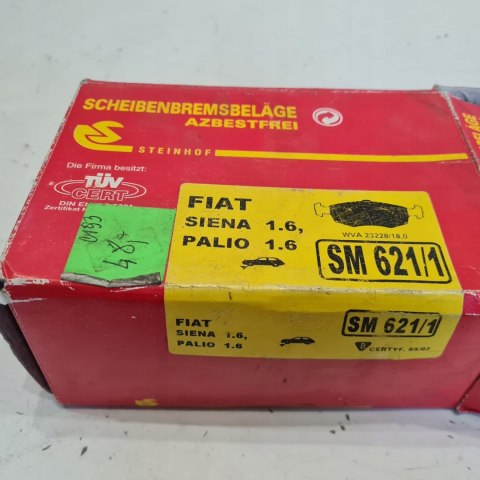 FIAT SIENA PALIO 1.6 KLOCKI HAMULCOWE STEINHOF SM 621/1 FIAT SIENA PALIO 1.6 KLOCKI HAMULCOWE STEINHOF SM 621/1