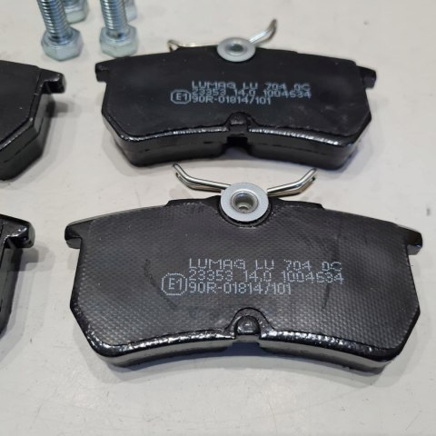 FORD FOCUS I KLOCKI HAMULCOWE BRECK 233530070400 FORD FOCUS I KLOCKI HAMULCOWE BRECK 233530070400