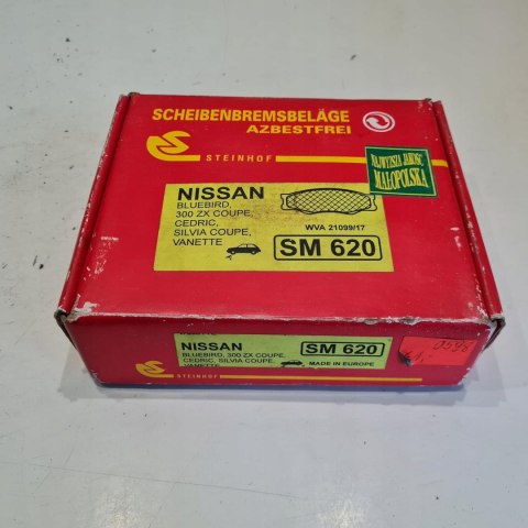 NISSAN BLUEBIRD 300 ZX KLOCKI HAMULCOWE STEINHOF SM 620 NISSAN BLUEBIRD 300 ZX KLOCKI HAMULCOWE STEINHOF SM 620