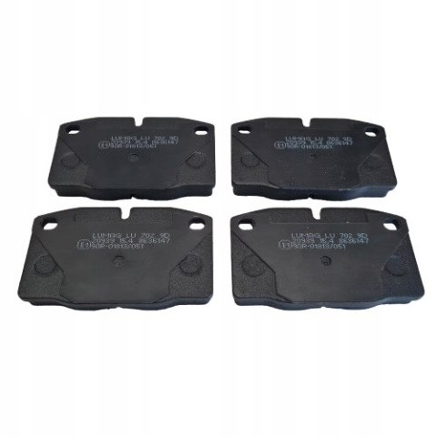 OPEL MANTA B VECTRA A KLOCKI HAMULCOWE BRECK 209390070200 OPEL MANTA B VECTRA A KLOCKI HAMULCOWE BRECK 209390070200
