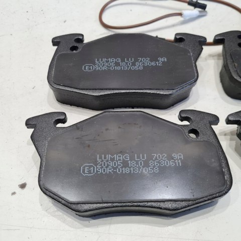 PEUGEOT 205 309 405 KLOCKI HAMULCOWE BRECK 209050070210 PEUGEOT 205 309 405 KLOCKI HAMULCOWE BRECK 209050070210