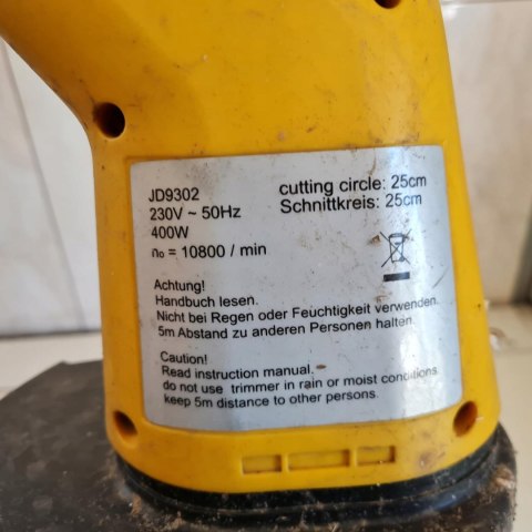 WESTFALIA JD9302 PODKASZARKA ELEKTRYCZNA WESTFALIA JD9302 PODKASZARKA ELEKTRYCZNA