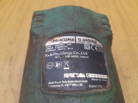 HIKOKI G235W2 OSŁONA OBUDOWA KORPUS HIKOKI G235W2 OSŁONA OBUDOWA KORPUS