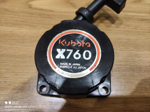 KUBOTA X760 NOŻYCE SZARPAK STARTER ROZRUSZNIK KUBOTA X760 NOŻYCE SZARPAK STARTER ROZRUSZNIK