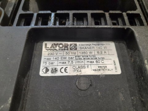 LAVOR WASH SKANER 140 OSŁONA OBUDOWA POKRYWA LAVOR WASH SKANER 140 OSŁONA OBUDOWA POKRYWA
