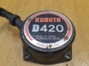 KUBOTA D420 SZARPAK STARTER ROZRUSZNIK OBUDOWA