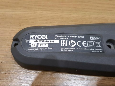RYOBI EBS800 SZLIFIERKA OSŁONA OBUDOWA POKRYWA RYOBI EBS800 SZLIFIERKA OSŁONA OBUDOWA POKRYWA