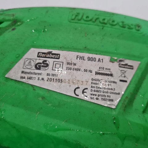 FLORABEST FHL 900 A1 OSŁONA OBUDOWA KORPUS RĄCZKA RĘKOJEŚĆ FLORABEST FHL 900 A1 OSŁONA OBUDOWA KORPUS RĄCZKA RĘKOJEŚĆ