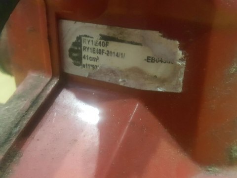 EINHELL RY1E40F RĄCZKA OBUDOWA UCHWYT ZBIORNIK EINHELL RY1E40F RĄCZKA OBUDOWA UCHWYT ZBIORNIK