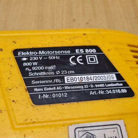 EINHELL ES 800 RĄCZKA RĘKOJEŚĆ OSŁONA OBUDOWA EINHELL ES 800 RĄCZKA RĘKOJEŚĆ OSŁONA OBUDOWA