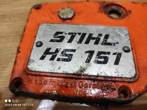 STIHL HS 151 OSŁONA OBUDOWA POKRYWA STIHL HS 151 OSŁONA OBUDOWA POKRYWA