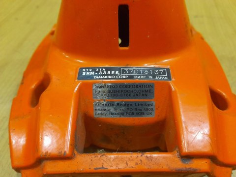ECHO SRM-335ES OSŁONA OBUDOWA BĘBEN DZWON KPL ECHO SRM-335ES OSŁONA OBUDOWA BĘBEN DZWON KPL