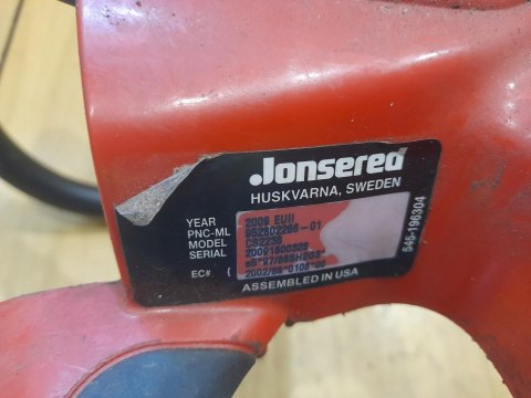 JONSERED CS 2238 RĄCZKA GAZU RĘKOJEŚĆ KABŁĄK JONSERED CS 2238 RĄCZKA GAZU RĘKOJEŚĆ KABŁĄK