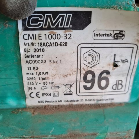 CMI E-1000-32 KOSIARKA ELEKTRYCZNA CMI E-1000-32 KOSIARKA ELEKTRYCZNA