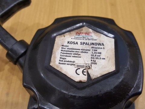 NAC BP325CA-S SZARPAK STARTER OBUDOWA NAC BP325CA-S SZARPAK STARTER OBUDOWA