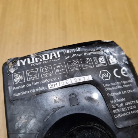 HYUNDAI HSDT30 OSŁONA OBUDOWA POKRYWA KORPUS HYUNDAI HSDT30 OSŁONA OBUDOWA POKRYWA KORPUS