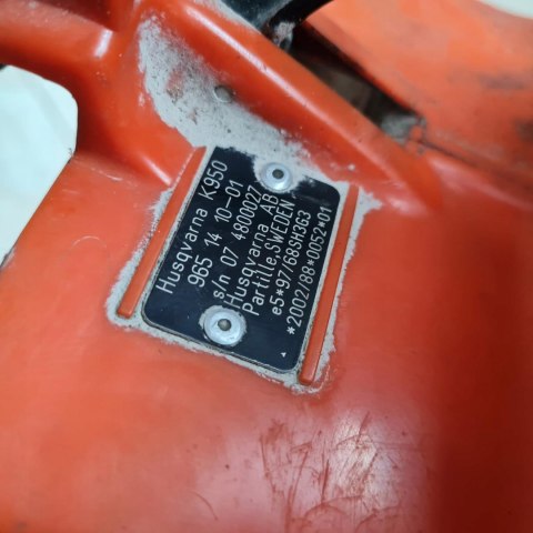 HUSQVARNA K950 RĄCZKA GAZU RĘKOJEŚĆ ZBIORNIK UCHWYT HUSQVARNA K950 RĄCZKA GAZU RĘKOJEŚĆ ZBIORNIK UCHWYT