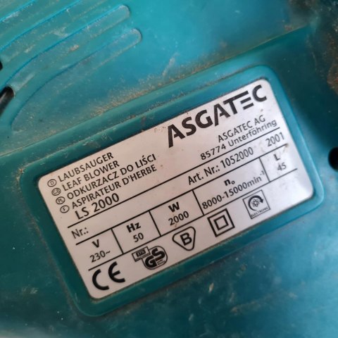 ASGATEC LS 2000 OSŁONA OBUDOWA KORPUS RĄCZKA ASGATEC LS 2000 OSŁONA OBUDOWA KORPUS RĄCZKA