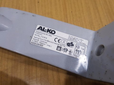 ALKO BC 260 L OSŁONA OBUDOWA POKRYWA ALKO BC 260 L OSŁONA OBUDOWA POKRYWA