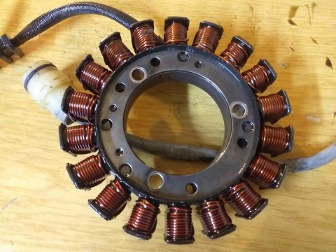 ALTERNATOR UZWOJENIE KAWASAKI KFX 700 ALTERNATOR UZWOJENIE KAWASAKI KFX 700
