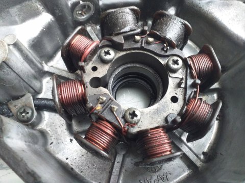 ALTERNATOR UZWOJENIE KAWASAKI KLF 220 ALTERNATOR UZWOJENIE KAWASAKI KLF 220