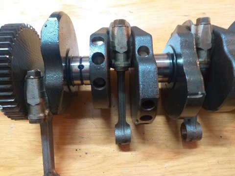 WAŁ KORBOWY KORBOWODY KAWASAKI Z750 WAŁ KORBOWY KORBOWODY KAWASAKI Z750