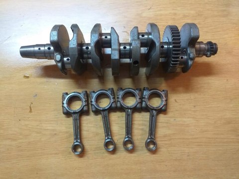WAŁ KORBOWY KORBOWODY YAMAHA FZ6 FAZER XJ507E WAŁ KORBOWY KORBOWODY YAMAHA FZ6 FAZER XJ507E